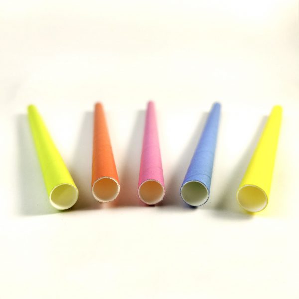 10mm Neon Paper Straws